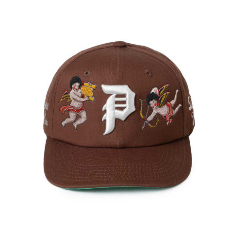 Primitive Celestial Adjustable Snapback Hat Brown