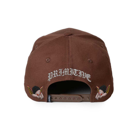 Primitive Celestial Adjustable Snapback Hat Brown
