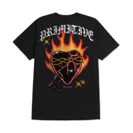 Primitive Flames Short Sleeve T-Shirt Black