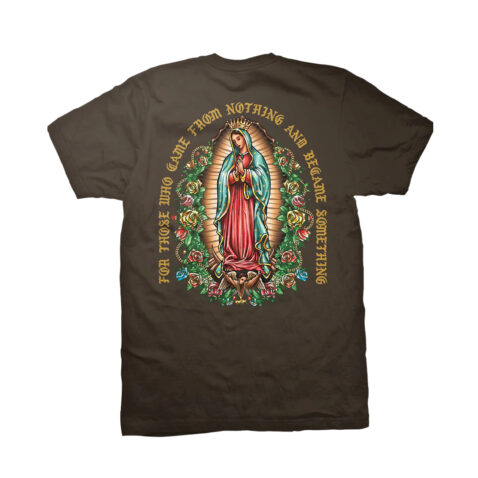 DGK Guadalupe Short Sleeve T-Shirt Dark Chocolate Brown