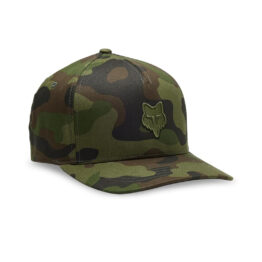 FOX Head Flexfit Hat Green Camo