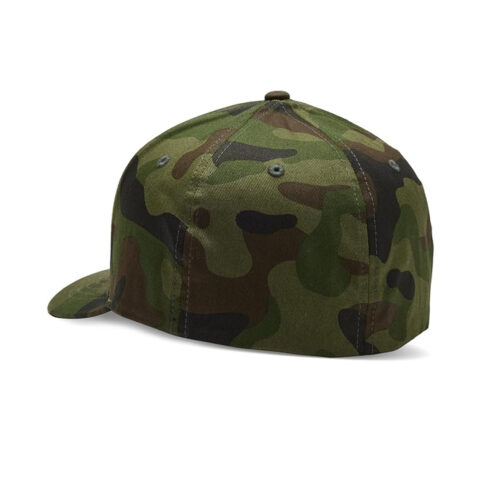 FOX Head Flexfit Hat Green Camo - Image 2
