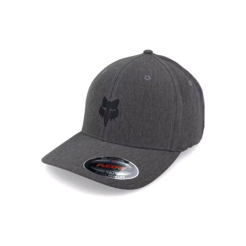 FOX Head Select Flexfit Hat Black Charcoal FOX Head Select Flexfit Hat Black Charcoal