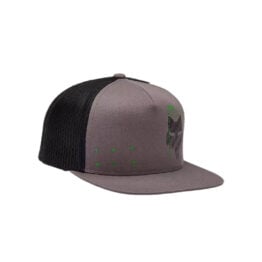 Fox Dispute Adjustable Snapback Hat Pewter Gray