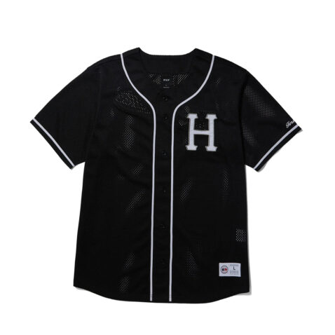 HUF Crackerjack Baseball Jersey Black