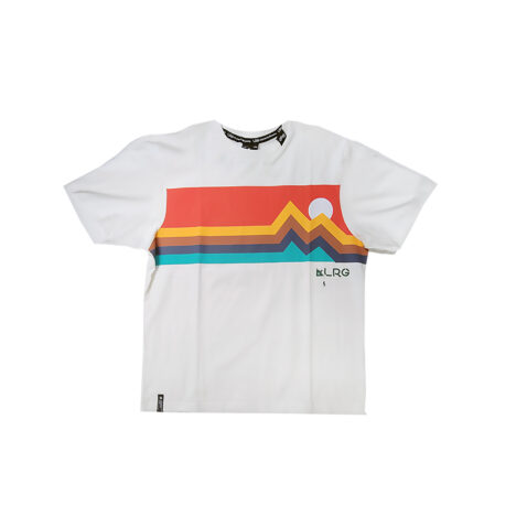 LRG The Horizon Knit Fennel Short Sleeve Shirt White