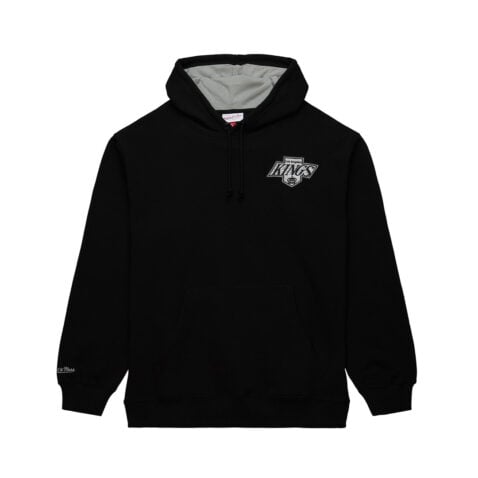 Mitchell & Ness Los Angeles Kings Wayne Gretzky Vintage Logo Premium N&N Player Fleece Black