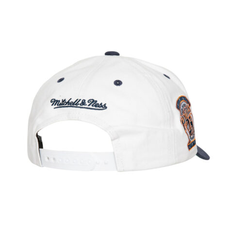 Mitchell & Ness San Diego Padres Tail Sweep Pro Adjustable Snapback Hat White Blue