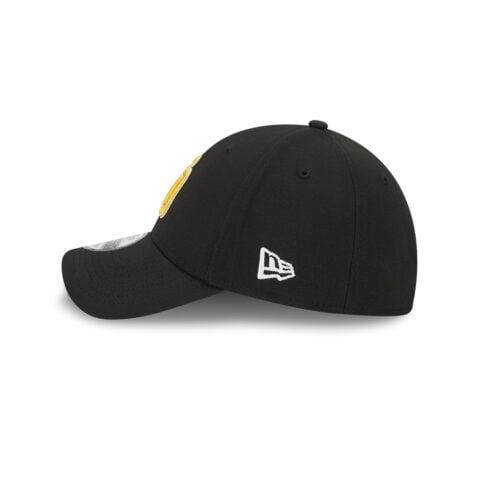 New Era 39Thirty San Diego Padres Evergreen Flexfit Hat Black Gold - Image 2