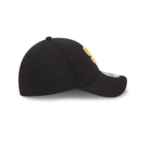 New Era 39Thirty San Diego Padres Evergreen Flexfit Hat Black Gold - Image 5