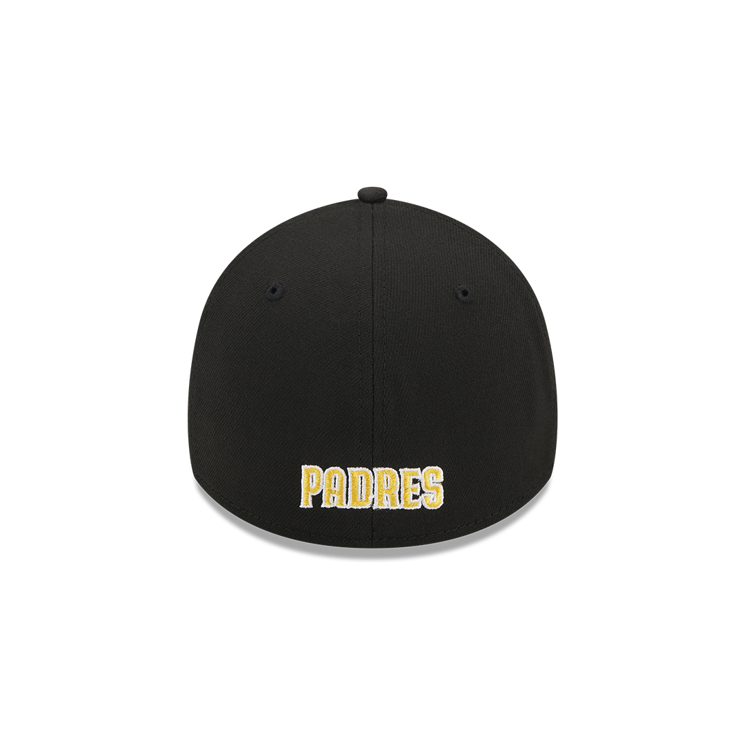 帽子 San Diego Padres New Era 39THIRTY L/XL New Era 39Thirty San Diego Padres Stretch Fit Hat Black