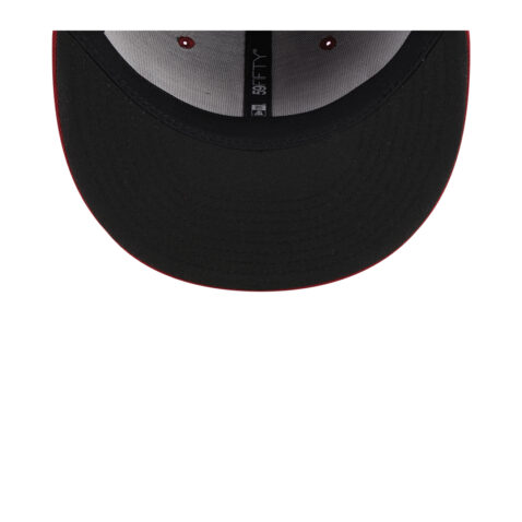New Era 59Fifty Lehigh Iron Pigs Authentic Collection On Field Road Fitted Hat Red - Image 7