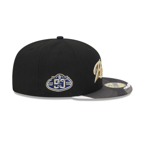 New Era 59Fifty San Diego Padres Metallic Camo Fitted Hat Black Green