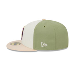 New Era 59Fifty San Diego Padres Thermal Front Fitted Hat White Green Tan