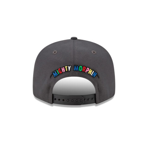 New Era 9Fifty Power Rangers Bolt Power Adjustable Snapback Hat Dark Graphite - Image 6