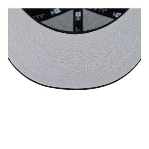 New Era 9Fifty San Francisco 49ers Chain Stitch Adjustable Snapback Hat Black - Image 5