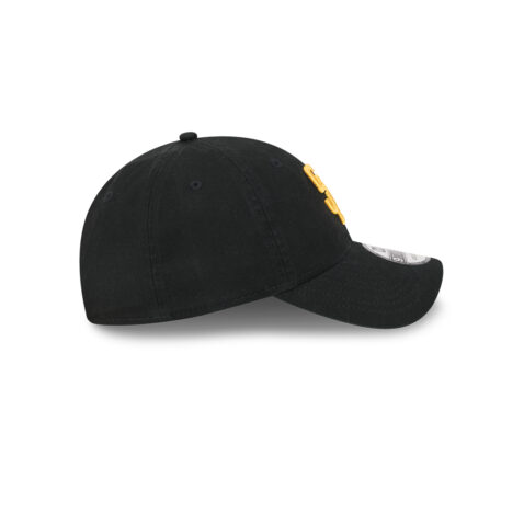 New Era 9Twenty San Diego Padres Evergreen Adjustable Strapback Hat Black Gold