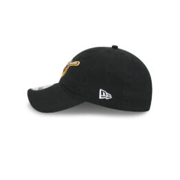 New Era 9Twenty San Diego Padres Evergreen Circle Friar Adjustable Strapback Hat Black Gold