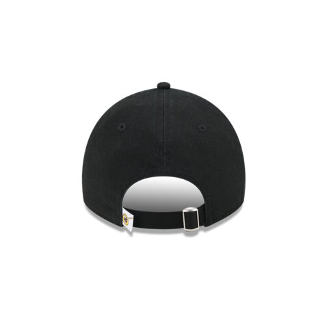 New Era 9Twenty San Diego Padres Evergreen Circle Friar Adjustable Strapback Hat Black Gold