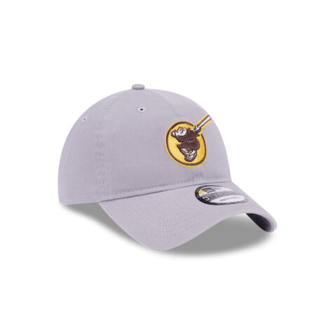 New Era 9Twenty San Diego Padres Evergreen Circle Friar Adjustable Strapback Hat Gray White - Image 4