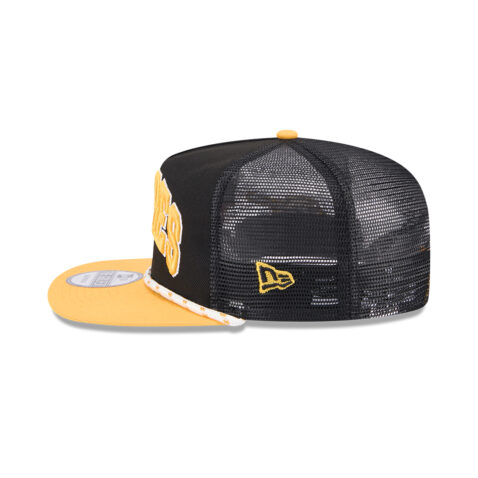 New Era Golfer San Diego Padres Throwback Adjustable Snapback Hat Black Gold New Era Golfer San Diego Padres Throwback Adjustable Snapback Hat Black Gold