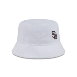 New Era San Diego Padres Court Sport Bucket Hat White