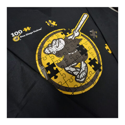 New Era San Diego Padres Game Night Long Sleeve T-Shirt Black