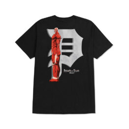 Primitive x Attack On Titan Colossal Short Sleeve T-Shirt Black