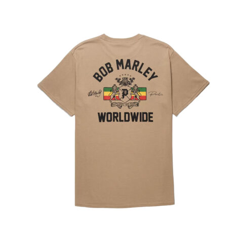 Primitive x Bob Marley Heritage Short Sleeve T-Shirt Sand - Image 2