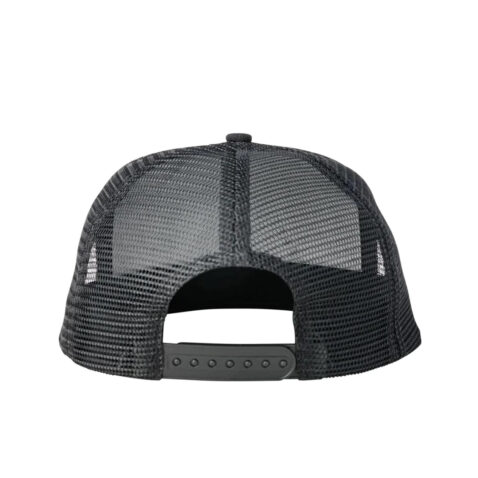 Santa Cruz Classic Dot Mesh Trucker High Profile Adjustable Snapback Hat Dark Green Black - Image 3