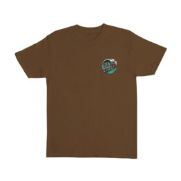 Santa Cruz Wave Dot Heavyweight Short Sleeve T-Shirt Silt