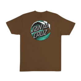 Santa Cruz Wave Dot Heavyweight Short Sleeve T-Shirt Silt