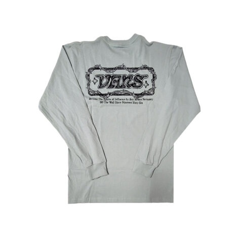 Vans Become The Sphere Long Sleeve T-Shirt Iceberg Green - Image 2