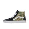 Vans Sk8-Hi Woodland Wash Shoes Black - Billion Creation