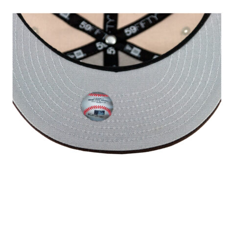 New Era 59Fifty San Diego Padres Tatis Platinum Glove Fitted Hat Stone Burnt Wood Brown - Image 7
