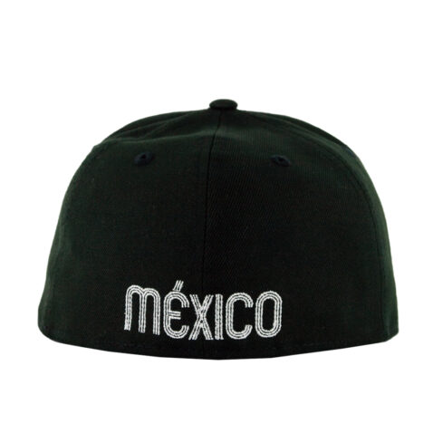 New Era 59Fifty World Baseball Classic Mexico Fitted Hat Black White - Image 4