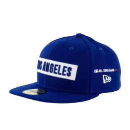 New Era 59Fifty Los Angeles Dodgers All Star Game 2022 Fan Pack Multi Patch Fitted Hat Dark Royal