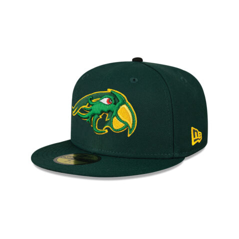 New Era 59Fifty Pericos de Puebla Home Game On Field Fitted Hat Dark Green