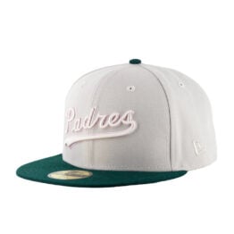 New Era 59Fifty San Diego Padres Japanese Friendship Garden Fitted Hat Stone Gray Dark Green