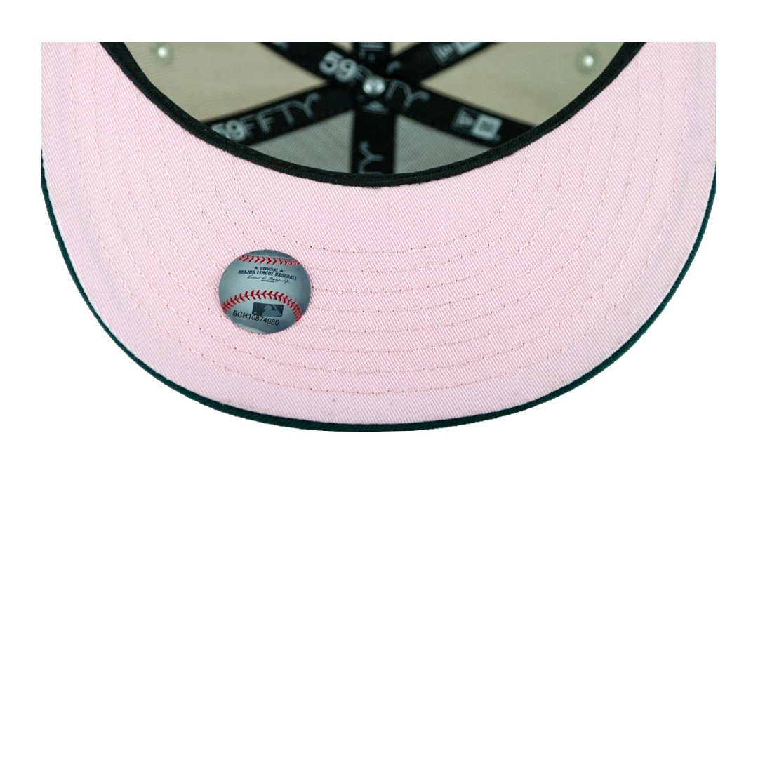 New Era 59Fifty San Diego Padres Japanese Friendship Garden Fitted Hat Stone Gray Dark Green New Era 59Fifty San Diego Padres Japanese Friendship Garden Fitted Hat Stone Gray Dark Green - Image 7