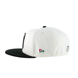 New Era 59Fifty World Baseball Classic Mexico Two Tone Fitted Hat Chrome White Metallic Gold Black