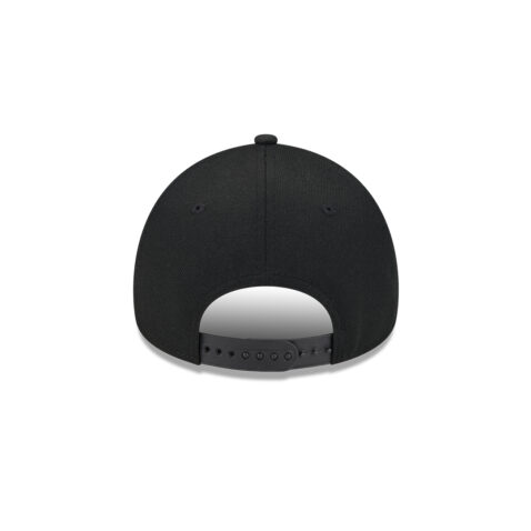 New Era 9Forty Chicago Bulls A-Frame Adjustable Snapback Hat Black - Image 6