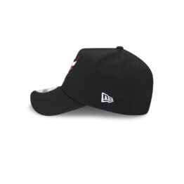 New Era 9Forty Chicago Bulls A-Frame Adjustable Snapback Hat Black