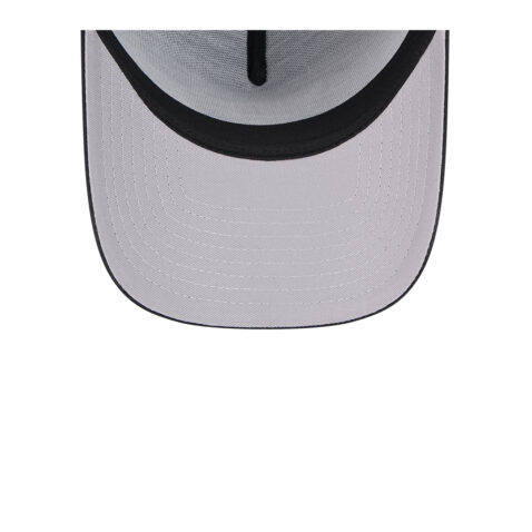 New Era 9Forty Chicago Bulls A-Frame Adjustable Snapback Hat Black - Image 7