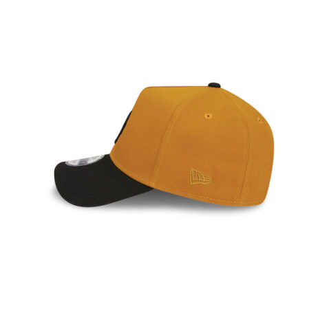 New Era 9Forty Los Angeles Dodgers Rustic Fall A-Frame Adjustable Snapback Hat Bronze Black