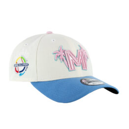 New Era 9Forty Mexico Serie Del Caribe 2024 Alternate Adjustable Snapback Hat White Blue
