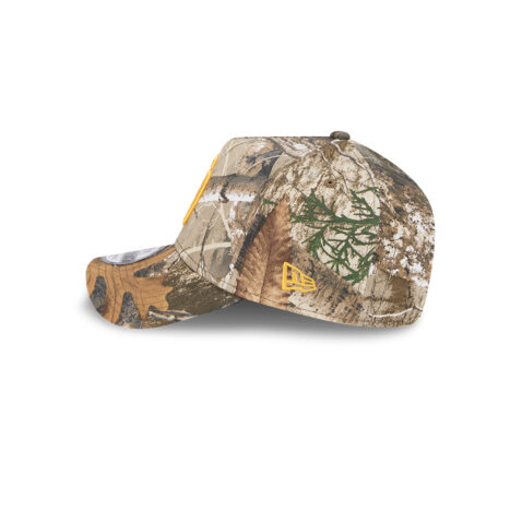 New Era 9Forty San Diego Padres A-Frame Adjustable Snapback Hat Realtree Camo Gold