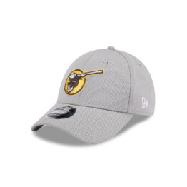 New Era 9Forty San Diego Padres Friar Circle Logo Adjustable Snapback Hat Graphite