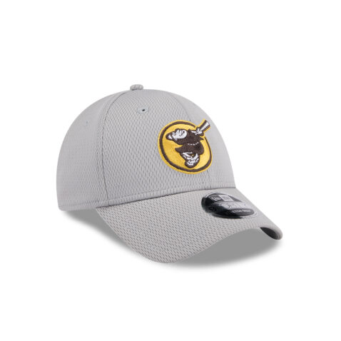 New Era 9Forty San Diego Padres Friar Circle Logo Adjustable Snapback Hat Graphite - Image 3
