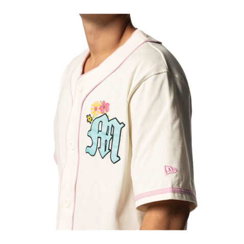 New Era Mexico City Diablos Rojos de Mexico Devil Ivy Jersey White - Image 4